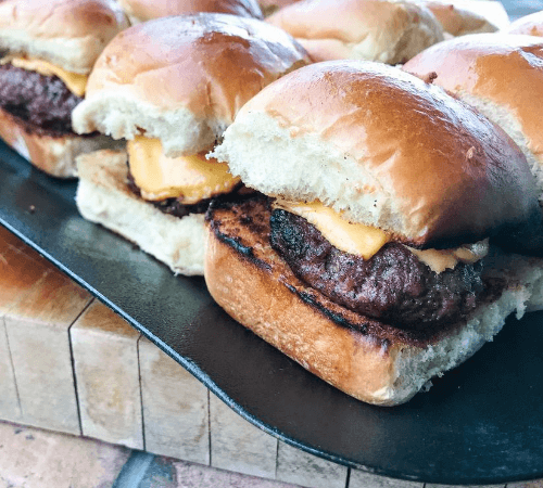 Weldon’s Grilled Ranch Cheeseburger Sliders